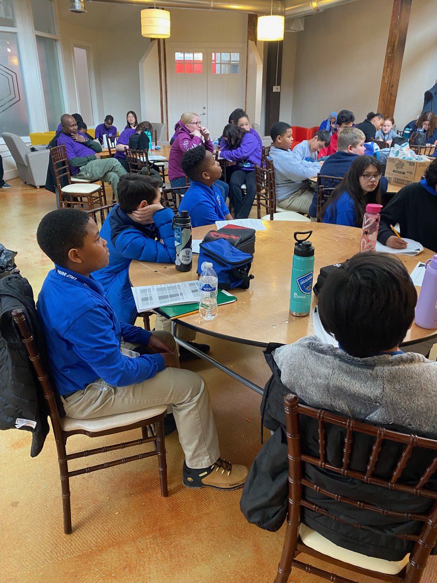 Explore_Johnson's tweet photo. Explore is continuing to develop and offer meaningful experiences for students at Lyman T.Johnson!  Last week our Explore Student Ambassadors attended District leadership training!  #leadershipthroughservice #couragetolead @ExploreJCPS @Dr_RKBranch https://t.co/0kePU7QVEO