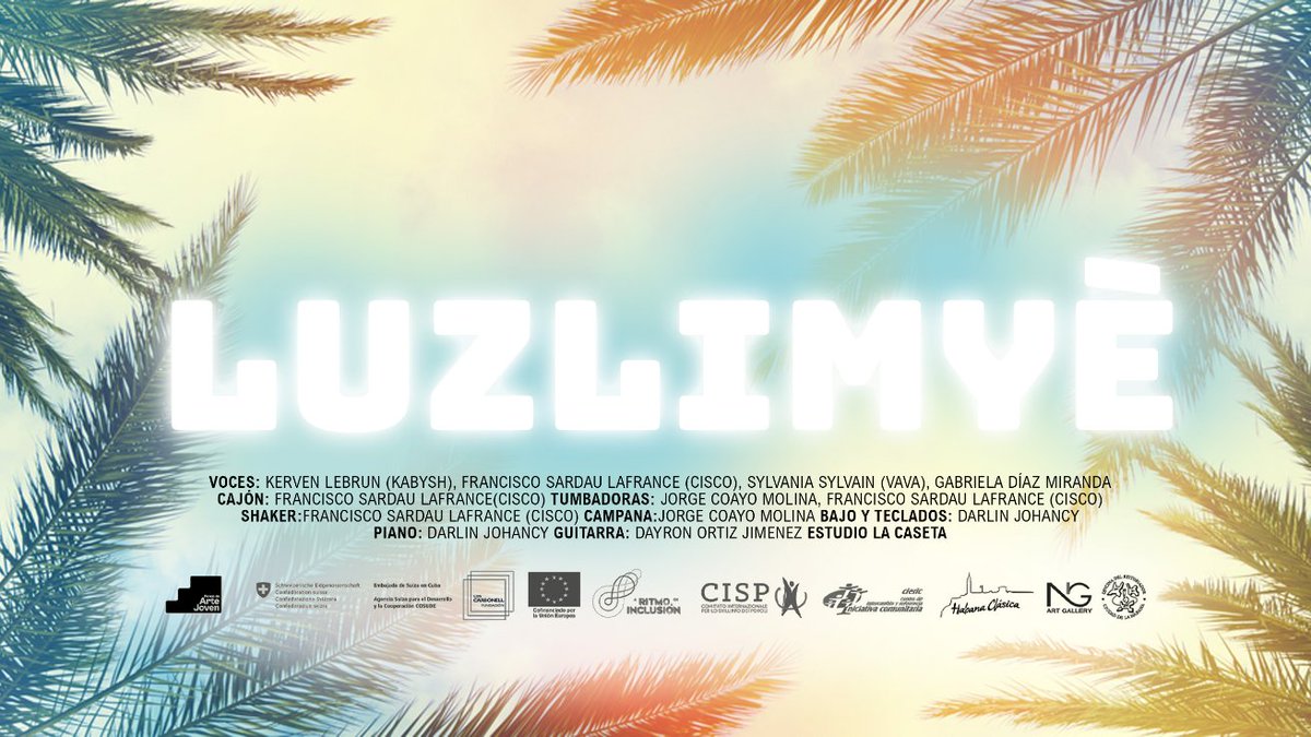 fondoartejoven's tweet photo. Durante su estancia en la Isla, los becarios de música del Primer Programa de Residencias Académicas Haití – Cuba grabaron el tema musical LUZLIMYÈ, junto al músico Dayron Ortiz y su agrupación La Tropa.

Conoce la historia detrás de LUZLIMYÈ aquí👇
https://t.co/19b9NBxBP0 https://t.co/bGH9RKfHPH