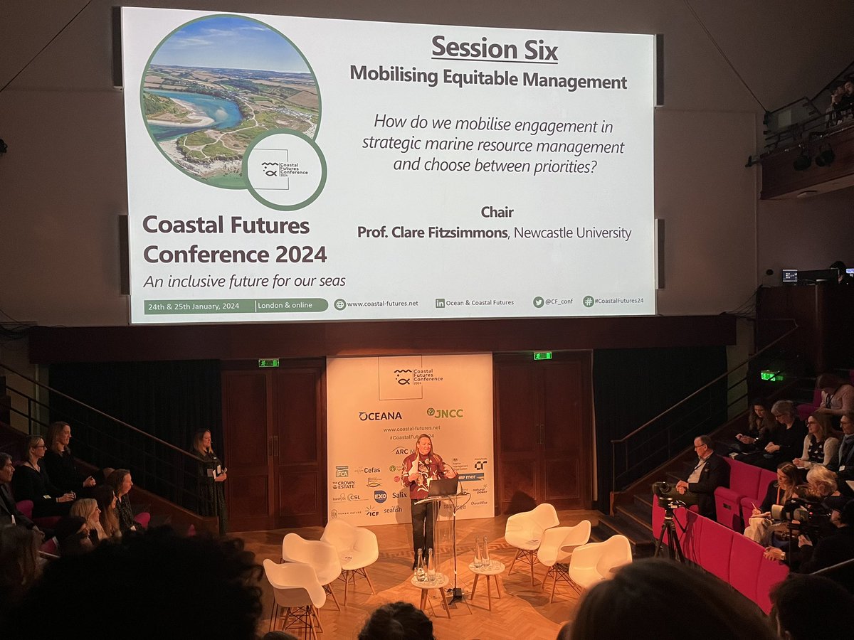 Great to see @clare_fitz chairing #CoastalFutures24 session 6! Looking forward to listening to the next set of presentations @UniofNewcastle @SciencesNCL @newcastlemarine @CF_Conf