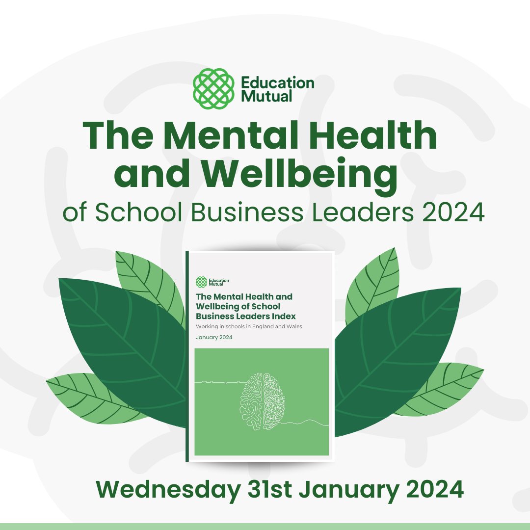 The wait is almost over!⏲️

TOMORROW, we will be launching the NEW 2024 edition of The Mental Health and Wellbeing of School Business Leaders report!🧠

Sign up to the FREE webinar launch here: lnkiy.in/EMSBLReport202…