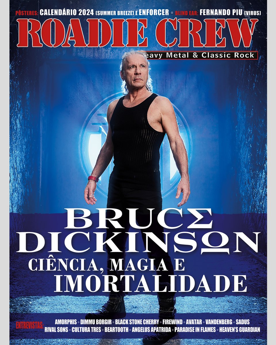 Roadie Crew: Bruce Dickinson em destaque na edição #278  

Adquira em roadie-crew.lojaintegrada.com.br ou pelo fone (11) 96380-2917 (whatsapp).  

Assinatura: roadiecrew.com/roadie-shop/ 

Nos siga facebook.com/roadiecrewmag instagram.com/roadiecrewmag roadiecrewmag.tumblr.com youtube.com/roadiecrewmagtv