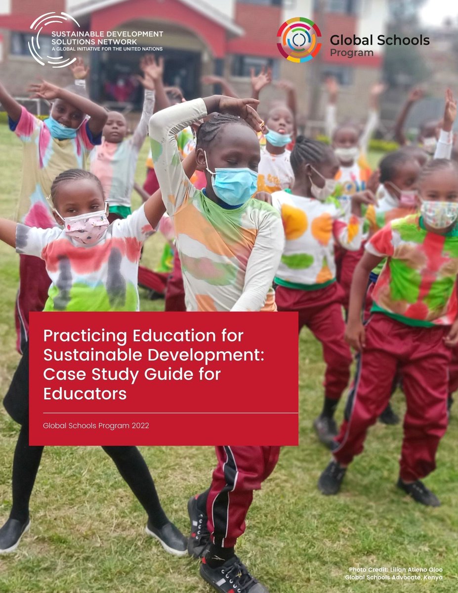 📢Have you ever read our first-ever case-study guide?📖 

Learn about #GlobalSchoolsAdvocates implementing sustainable projects worldwide. 

The new case study guide is coming soon! Stay connected to learn more about real-life cases on incorporating #ESD in lessons &amp; activities.