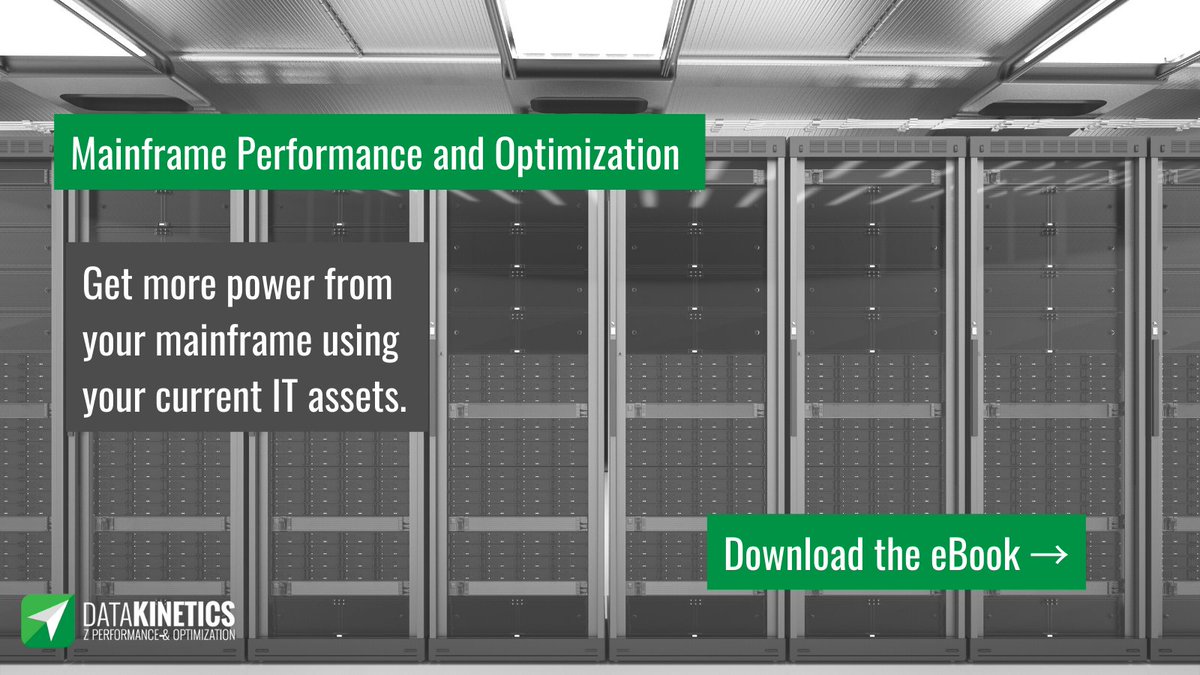 Don’t overlook the performance of your data. Find out how to get more power from your mainframe in this Mainframe Performance and Optimization eBook. ow.ly/vG7q50Oi6Tt #Mainframe #Performance #MainframeOptimization #eBook