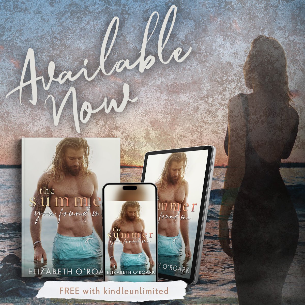 The Summer You Found Me by @ElizabethORoark is now LIVE!

Download today or read for FREE with #kindleunlimited 

Amazon: bit.ly/3skaukT

Amazon Worldwide: mybook.to/TSYFM

#ContemporaryRomance #AdultRomance #AlphaHero #Angsty #BoyFallsFirst #ForbiddenLove