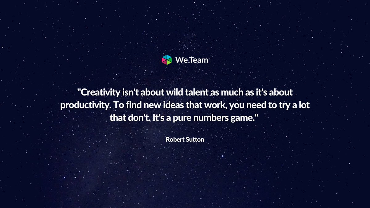 #creativity #creativitychasers #ideas #productivity #focus #collaboration #teamwork #mobileworking #success