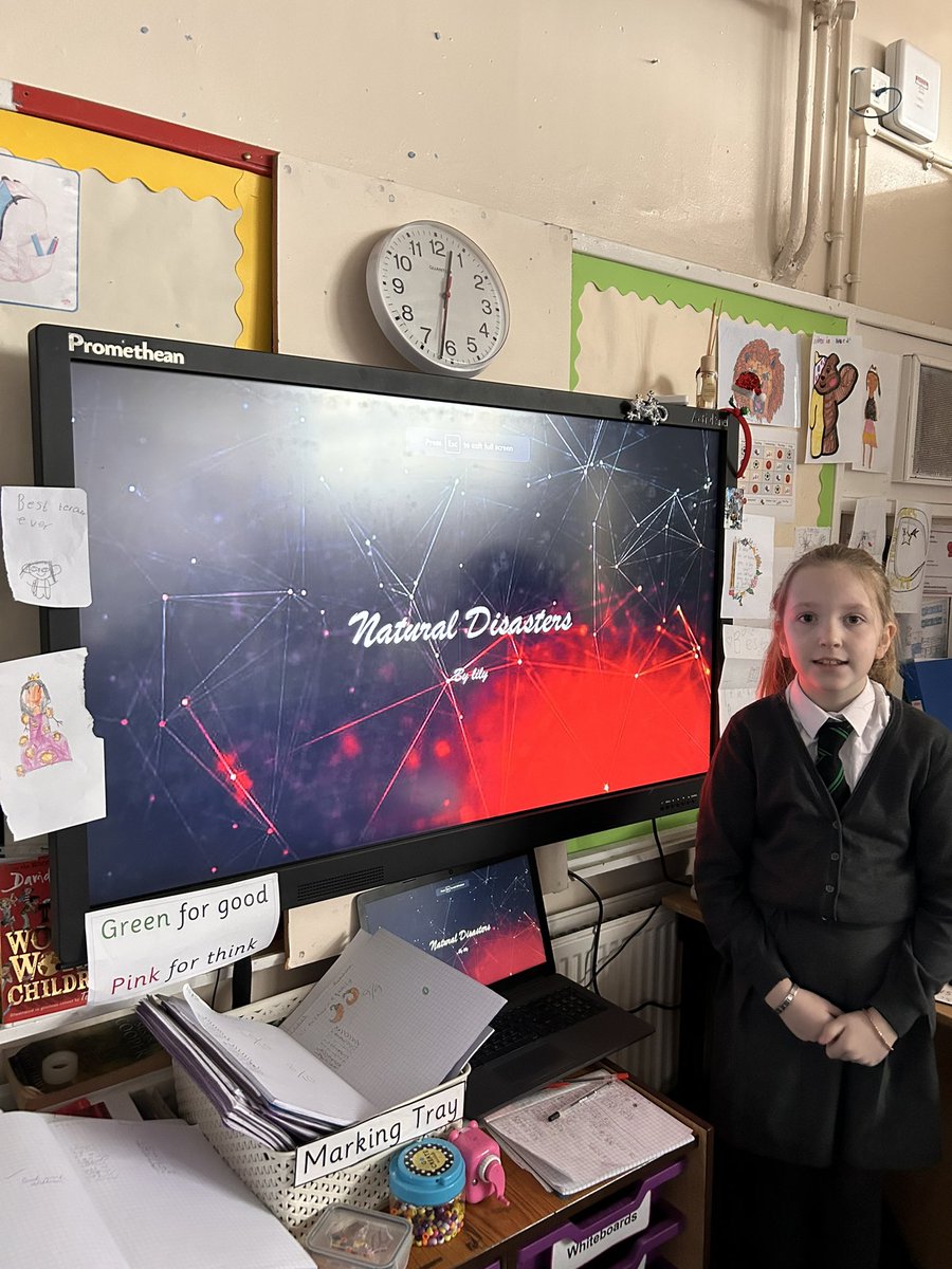 mrsburtj's tweet photo. More excellent PowerPoints from Room 10 to round off our learning on Natural Disasters🌪️🌋🌊 @LawmuirPS @DigitalLawmuir https://t.co/Y2wqyBZZVu