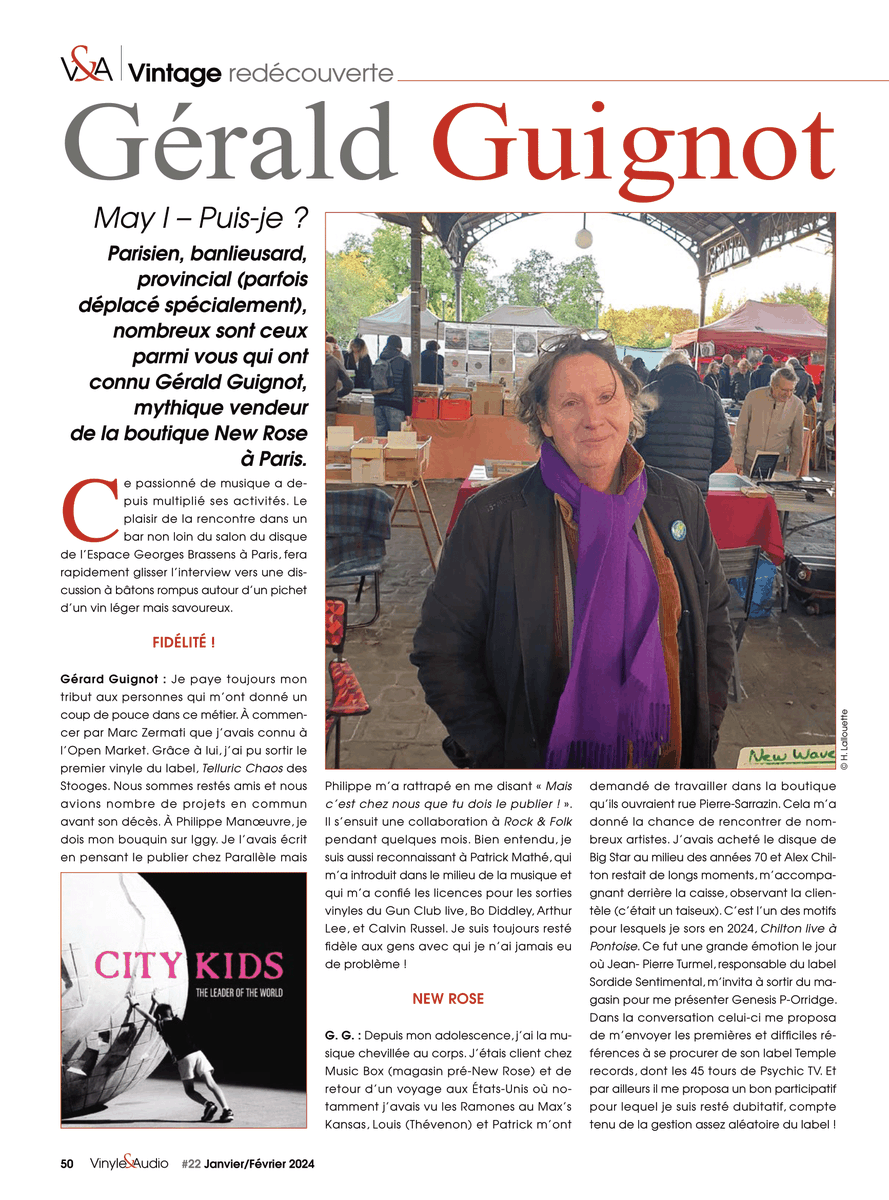 VinyleAudio's tweet photo. Vintage redécouverte avec Gérald Guignot rencontré à l'occasion des #JournéesDesCollectionneurs de #Paris15 organisées par l'association #ACE15. Retrouvez l’intégralité de ce passionnant entretien dans le 22ème numéro de @VinyleAudio, chez votre marchand de journaux préféré 😉👌 https://t.co/oKBt9XzTEU