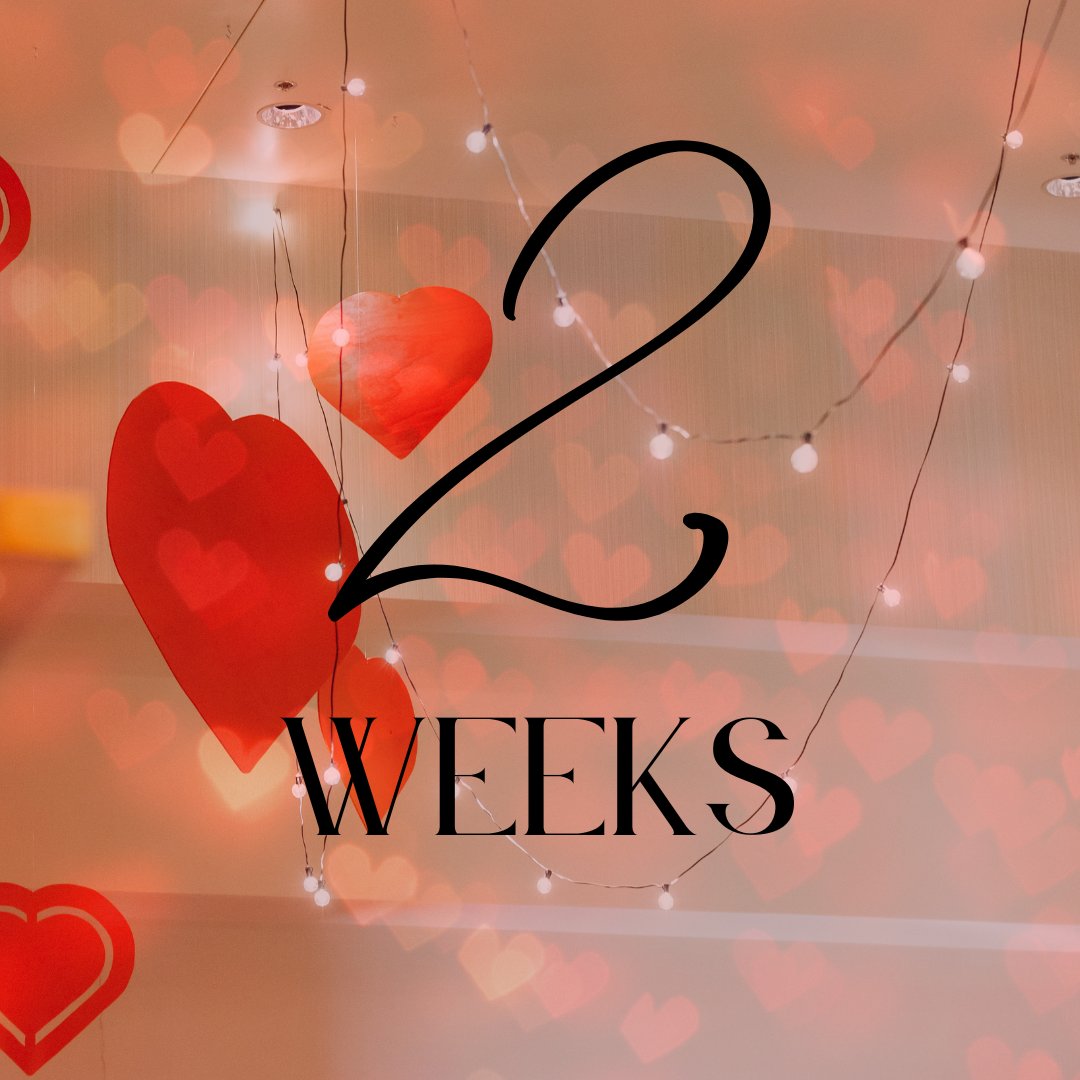 We're two weeks away! Tag your favorite charity that you'll be supporting!👇❤️