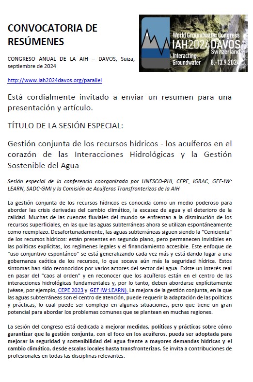 Centro para la Gestión de Aguas Subterráneas tweet media
