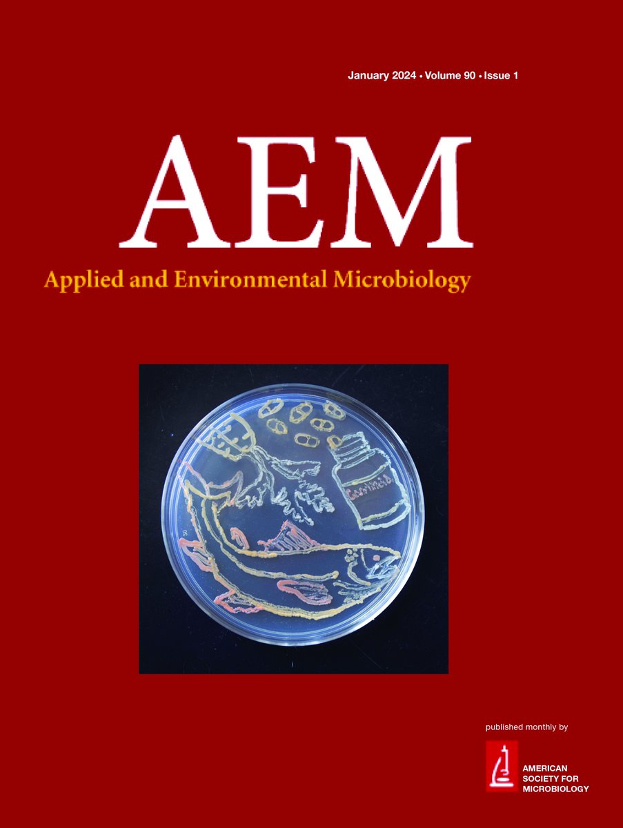 New issue of Applied and Environmental Microbiology is out! Thank you to <a href="/TimDonohue1283/">Tim Donohue</a> and colleagues from <a href="/GLBioenergy/">Great Lakes Bioenergy Research Center (GLBRC)</a> and <a href="/UWEnergy/">UW Energy Institute</a> for the very cool #AgarArt image for our January cover 🙌🧫 journals.asm.org/toc/aem/90/1