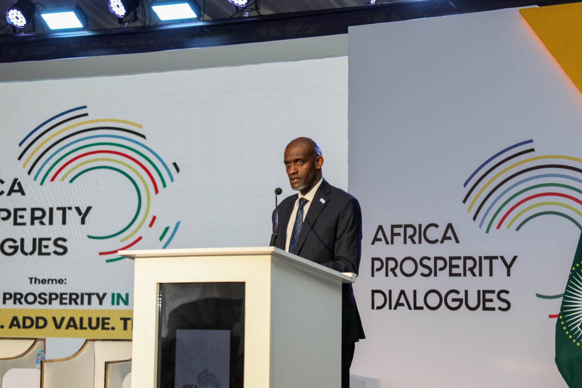 FARA Africa (@farainfo) on Twitter photo Delivering the Keynote Speech at the High Level Panel II of the #africaprosperitydialogues2024 on behalf of H.E. Amb.<a href="/JosefaSacko/">Amb. Josefa Sacko</a>, Dr.<a href="/aggreyagumya/">Aggrey Agumya</a> expressed - "it is time to break free from the chains of dependency and create resilient and self-sustaining agricultural ecosystem" Delivering the Keynote Speech at the High Level Panel II of the #africaprosperitydialogues2024 on behalf of H.E. Amb.<a href="/JosefaSacko/">Amb. Josefa Sacko</a>, Dr.<a href="/aggreyagumya/">Aggrey Agumya</a> expressed - "it is time to break free from the chains of dependency and create resilient and self-sustaining agricultural ecosystem"