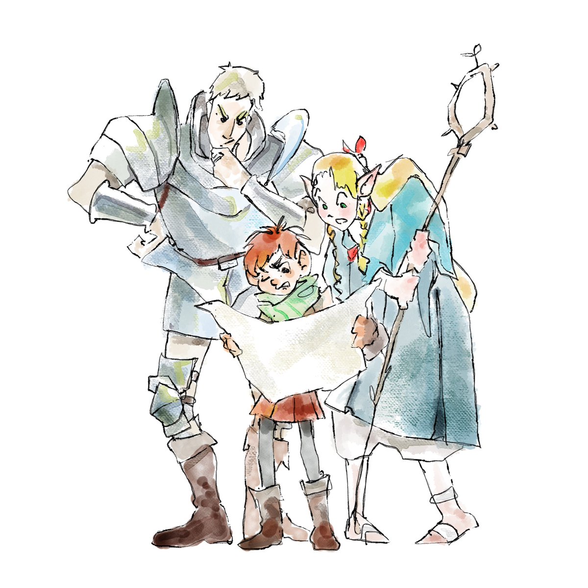 chatocheto_'s tweet photo. Hmm... #dungeonmeshi https://t.co/rZdAoGz8rM