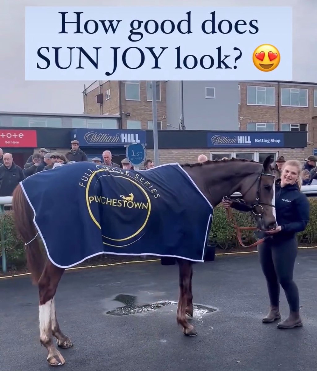 🌞Sun Joy Sunnies 😎

🎯The first UK Full Circle winner has gone the way of  Sun Joy for <a href="/benpauling1/">Ben Pauling Racing</a> Racing &amp; The Salmon Spray P'ship <a href="/Huntingdon_Race/">Huntingdon Racecourse</a> 

🧳Pack your Punchestown bags - you've a €60k final to fight for! 🏇

Ptown24 30 April - 4 May.