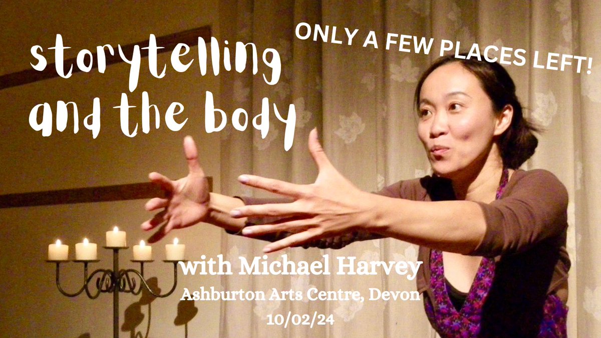 The last few places are available on this course. Finding ways to bring joy, clarity and flow to your storytelling body bit.ly/storytellingbo…