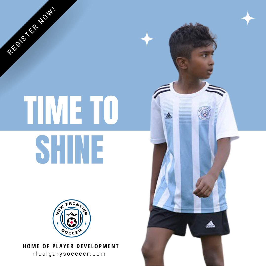 Outdoor 2024 Registration Now Open!

Unlock your potential 🔓
It’s time to shine ✨

Check out our U4-Adult program options today!

 #newfrontiernation #calgarysoccer #soccercalgary #calgary #yyc #community #youthsoccer #calgaryminorsoccer