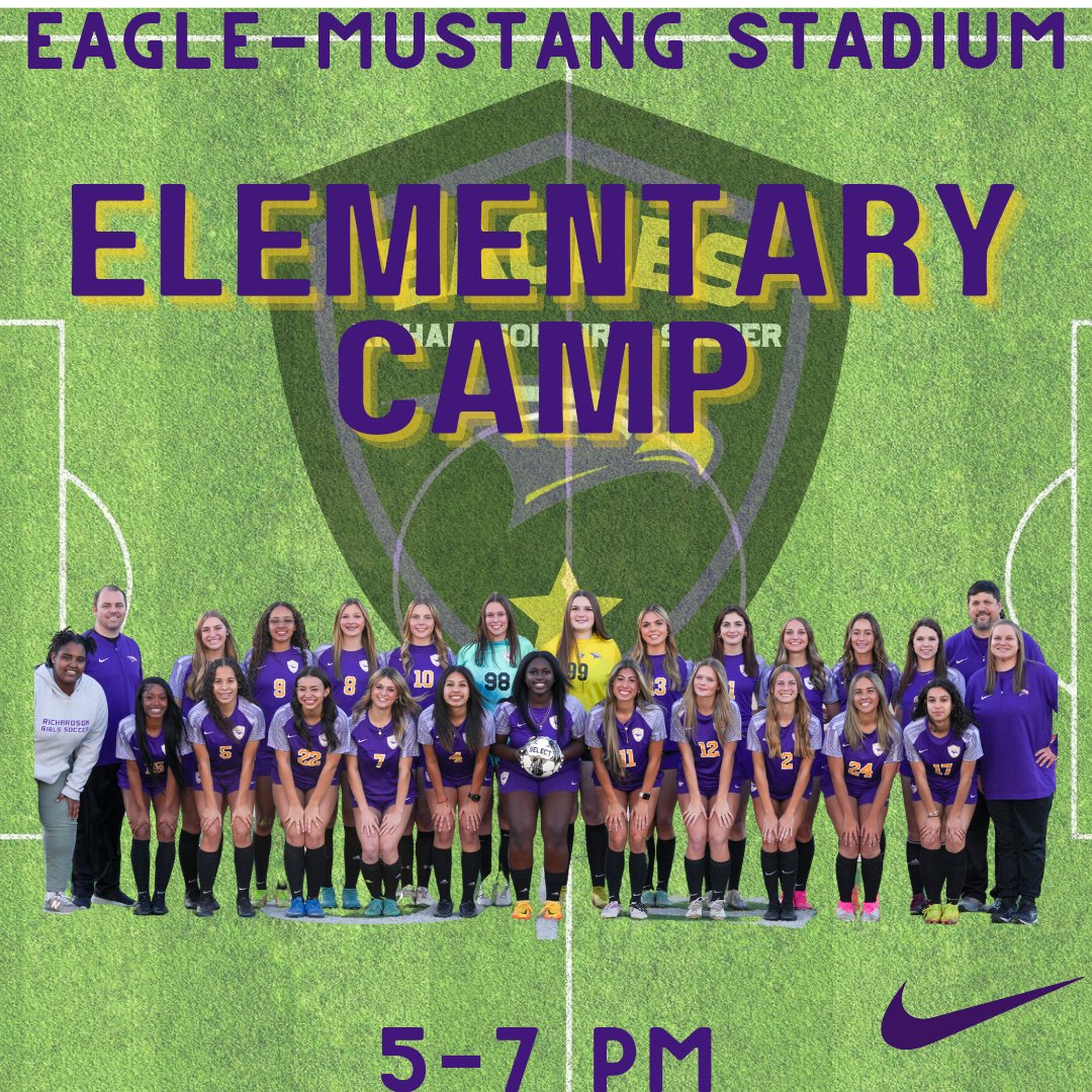 RHSEagleSoccer's tweet photo. We'd love to invite you to our Elementary Clinic tonight!

Hope to see you there!

@acm_falcons @BowieMustangs @DoverElementary @HPPMBobcats @RHeightsElem @nherisd @PrestonwoodElem @sce_eagles @SpringValleyEl @MSTMAGNET https://t.co/xflkqOmdGz