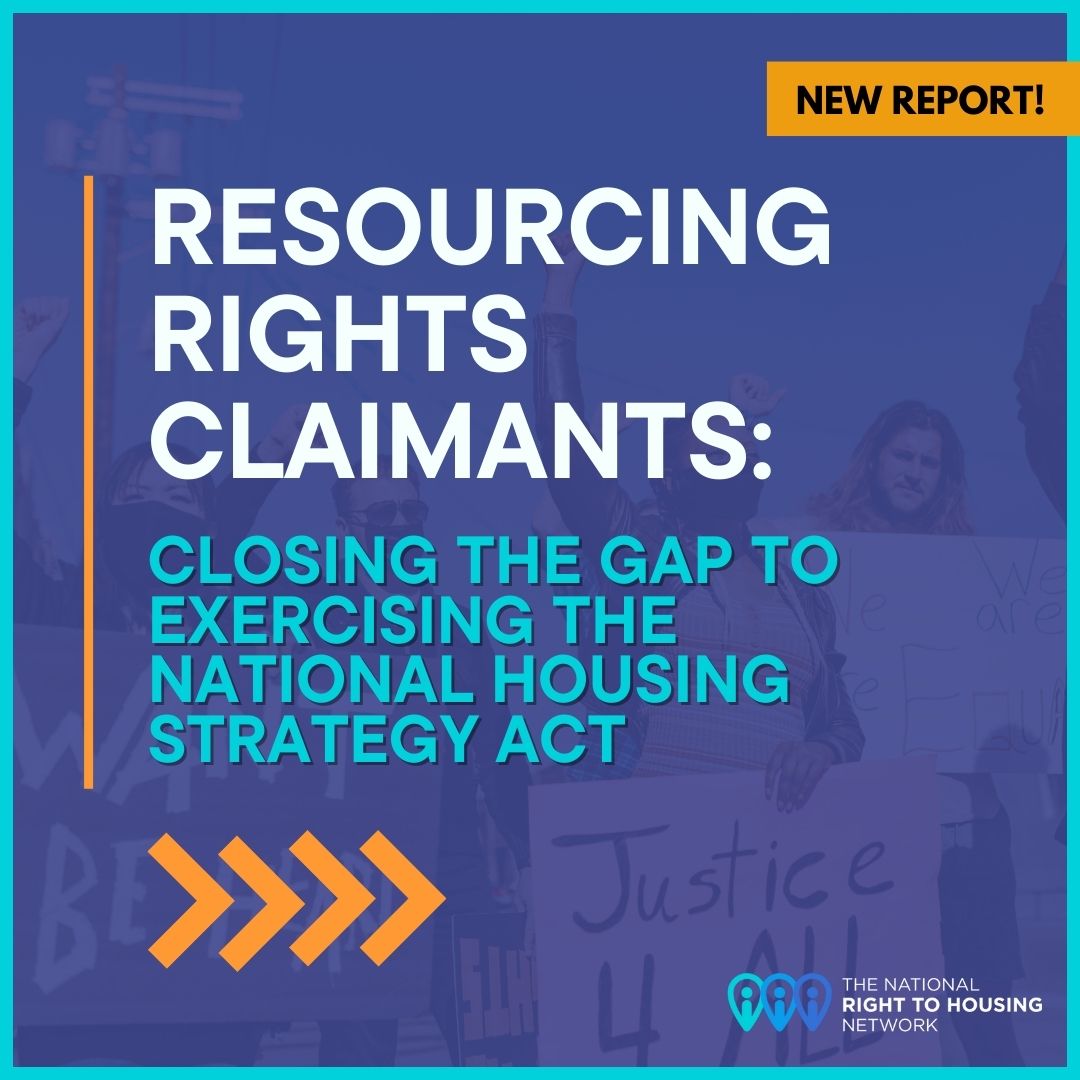🔔NEW: Advancing the #Right2Housing requires community participation.

🔍In our latest report, we show how a $4.5M federal fund can resource more rights-holders &amp; civil society to identify systemic housing issues &amp; help craft solutions: housingrights.ca/resourcing-rig…

#FundRightsHolders