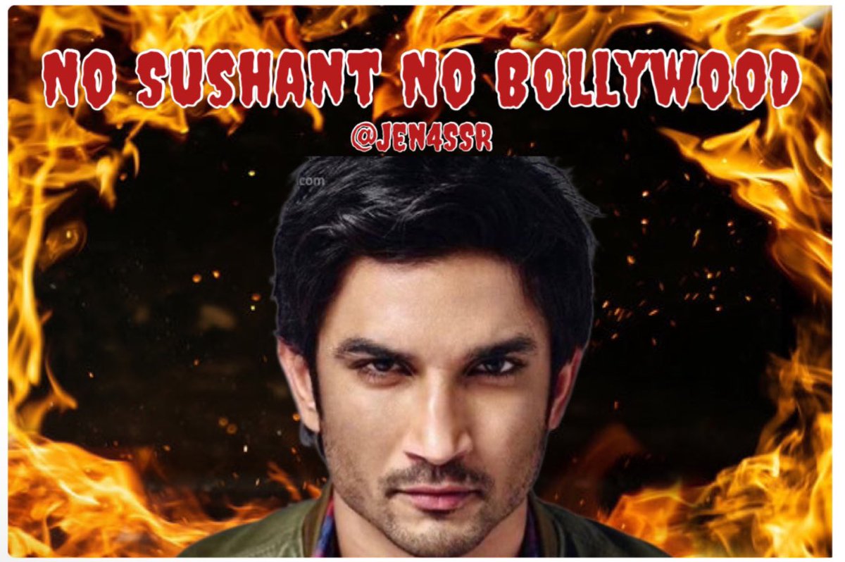 No Sushant No Bollywood

No camaraderie was shown to SSR by Bollywood so #NoSushantNoBollywood

#BoycottBollwood #BoycottBollywoodMafia #BoycottBollywoodCompletely 
@itsSSR #SushantMonth #JusticeForSushantSinghRajput𓃵