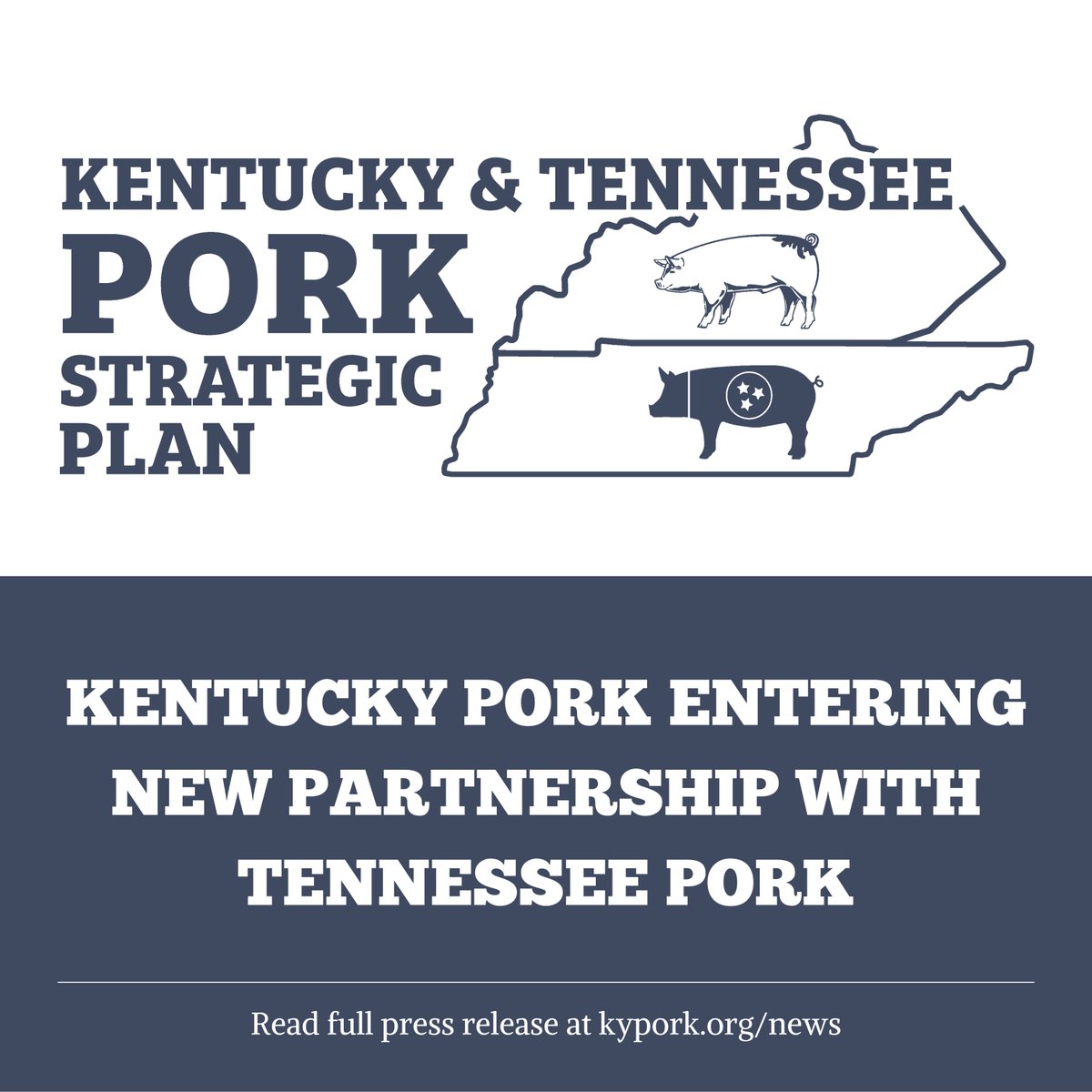 ❗️BREAKING NEWS❗️
Kentucky Pork Producers Association entering new partnership with Tennessee Pork Producers Association.
Read full press release at kypork.org/news