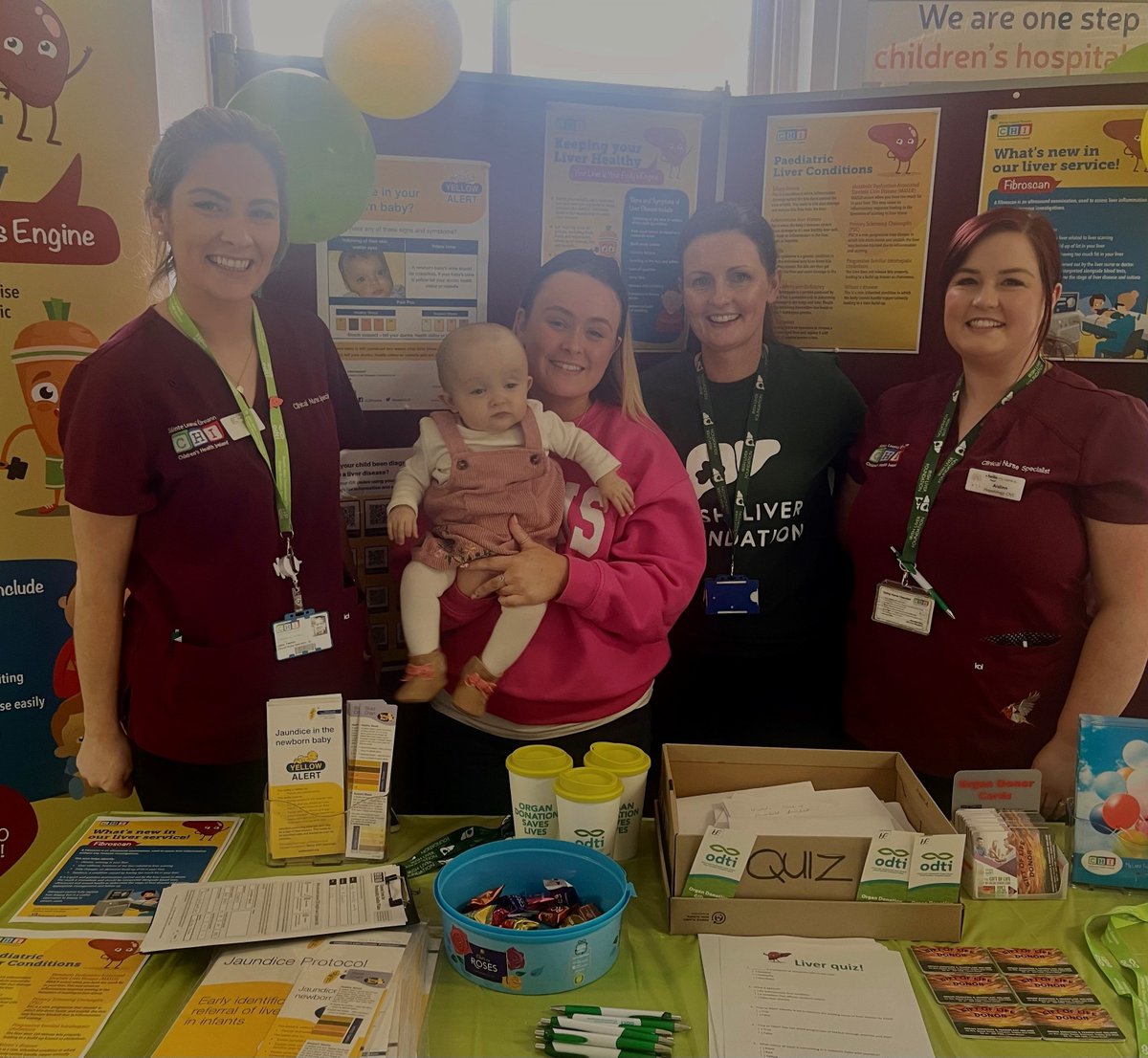 This month is #LiverAwarenessMonth. Our team were out spreading awareness with the help of some of our patient Missie ❤️

Did you know the liver has more than 500 vital functions? 😮 so it is very important to keep it healthy and happy!

#ourchildrenshospital