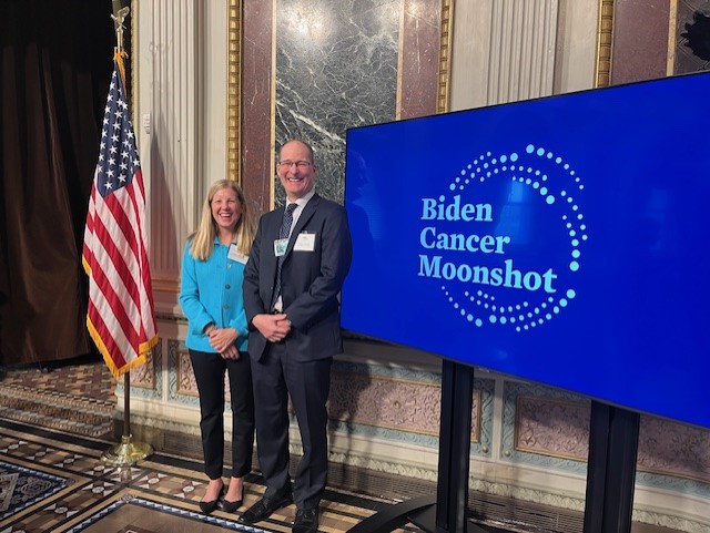 Kathleen Schmeler and Tom Randall, on behalf of IGCS, are attending the Biden Moonshot Meeting focusing on cervical cancer today! Thank you to the White House for the invitation and for raising awareness of cervical cancer globally!