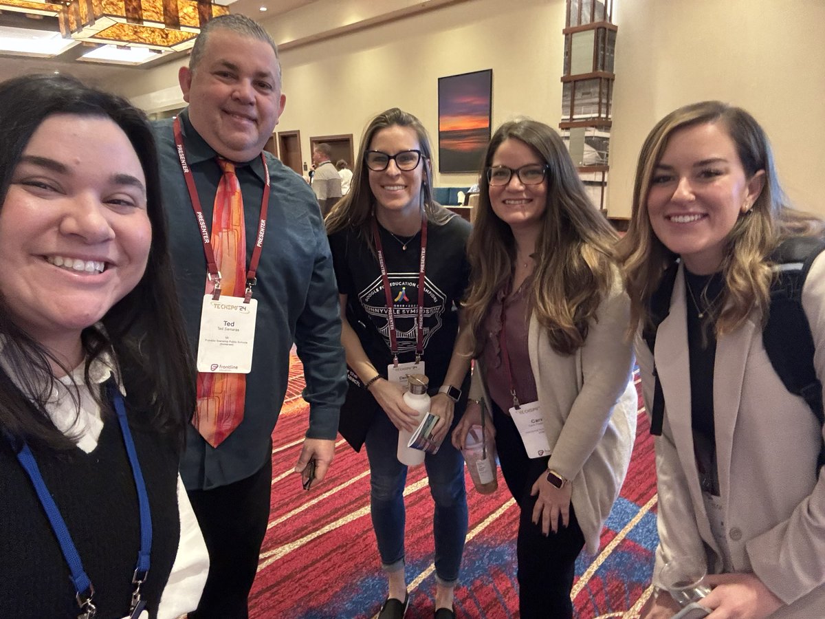 Great to see these #googlechampions at #techspo24! @ourtechcoach @dNice0724 @MissEduTech @MsAshleyShanley #njed