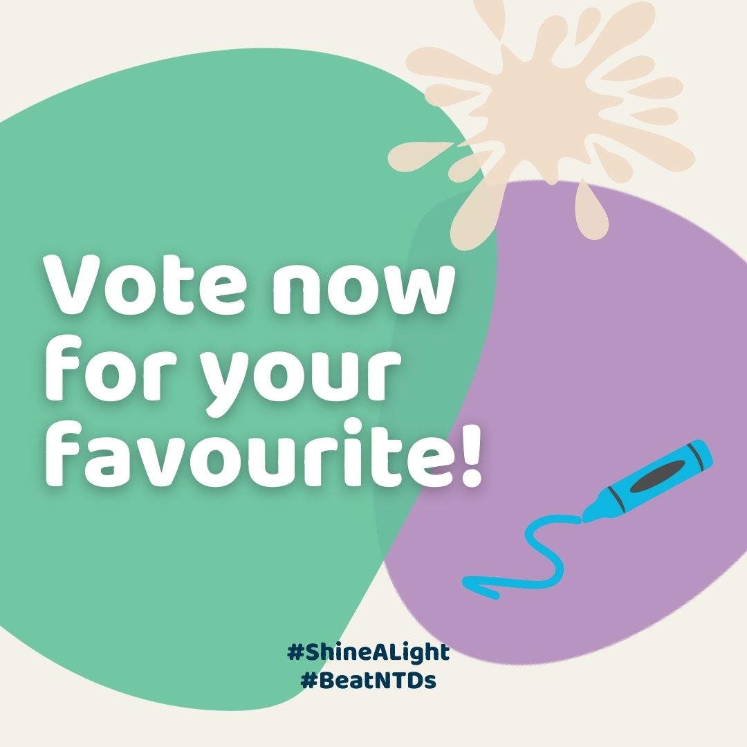 VOTE NOW! 🎨 The people's vote in our #WorldNTDDay poster competition is now open! Select your THREE favourites - one in each age group: unlimithealth.org/world-ntd-day-…

The vote closes Friday 26 Jan at 5pm. Go go go! 🏃‍♂️

Thank you so much to judges @scianouk, @schistoresearch and LUAP.