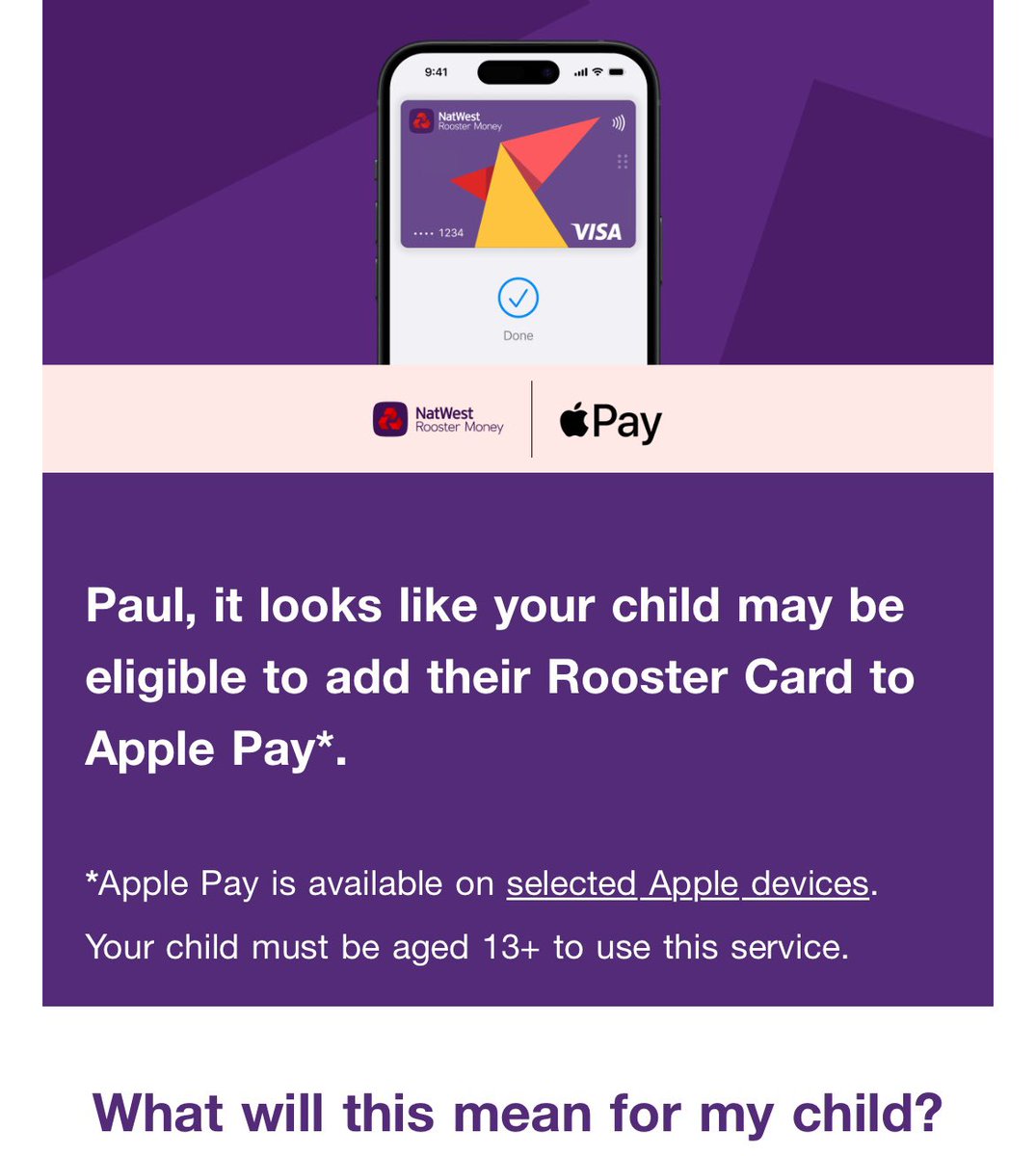 Paul Foster (@fozzy_1983) on Twitter photo 🙌 <a href="/rooster_money/">NatWest Rooster Money</a> thank you!
What does this mean for my child. Well it means he will stop moaning to me about leaving GoHenry! 🥳 🙌 <a href="/rooster_money/">NatWest Rooster Money</a> thank you!
What does this mean for my child. Well it means he will stop moaning to me about leaving GoHenry! 🥳