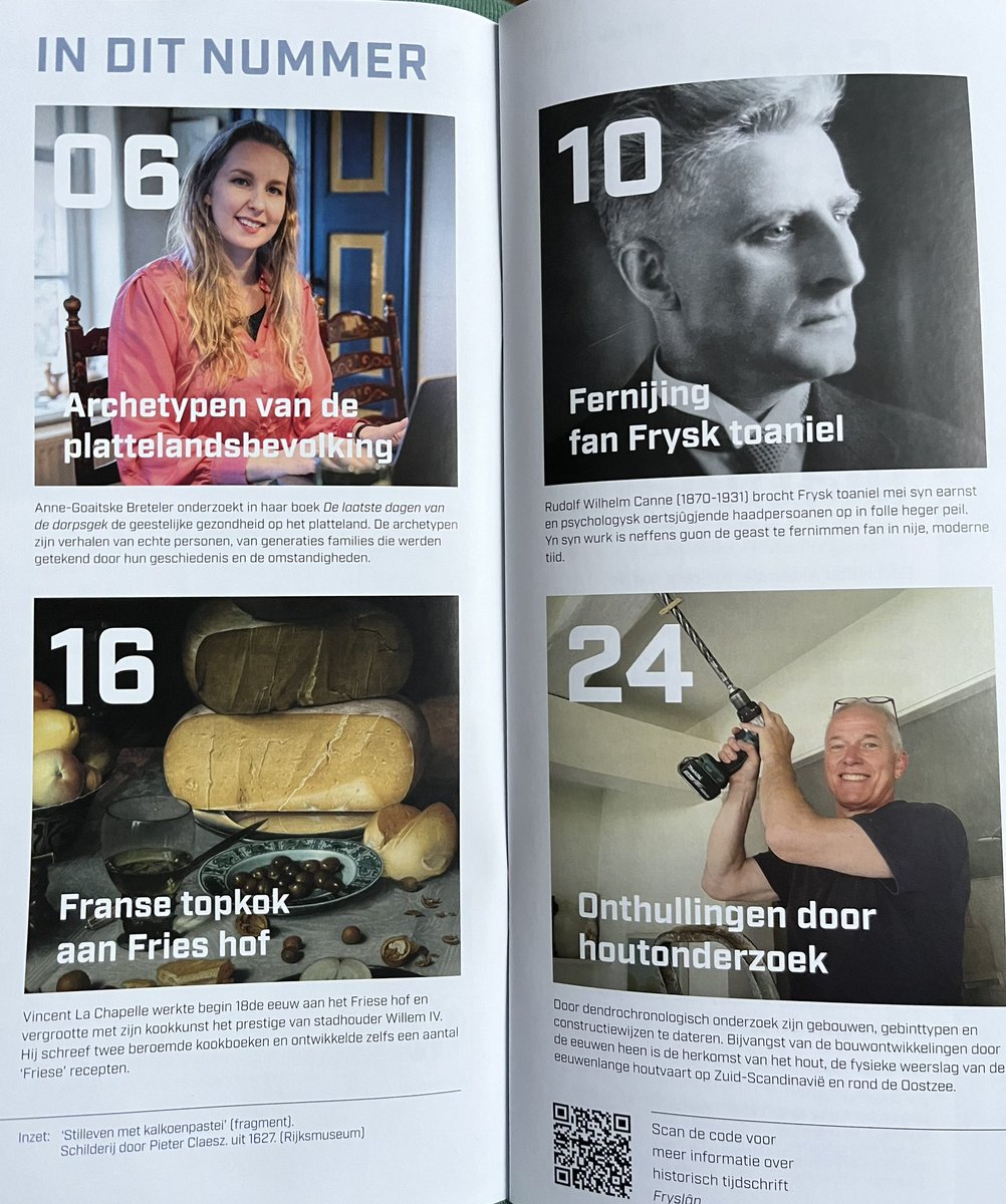 Nieuw nummer <a href="/HTFryslan/">HTFryslan</a> met artikelen <a href="/AGBreteler/">Anne-Goaitske Breteler</a> <a href="/pborghaerts/">Paul Borghaerts</a> en Franse topkok aan Friese hof👌