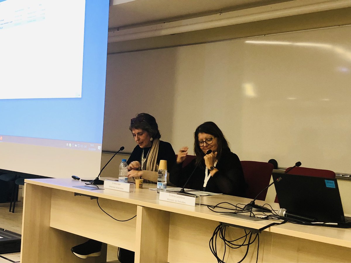 monbones's tweet photo. Our third session has begun, moderated by Anna Castellano and @MariaSolerSala discussing monastic spaces and buildings. #Conference #MonasticArchitecture #Monbones24 https://t.co/NS8FDVdFEk