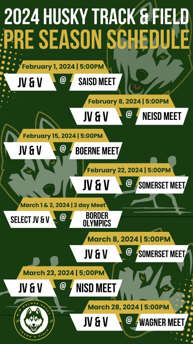 San Antonio Holmes Track & Field tweet media