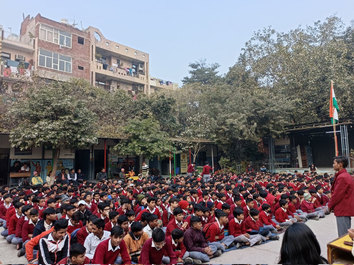 विद्यालय में आज गणतंत्र दिवस का आयोजन!