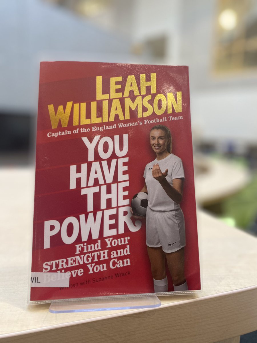 Librarian (@eastwoodlib1) on Twitter photo A positive guide enriched with stories from <a href="/leahcwilliamson/">Leah Williamson</a>'s life, providing excellent advice on managing performance anxiety and mastering control over the controllable aspects. A positive guide enriched with stories from <a href="/leahcwilliamson/">Leah Williamson</a>'s life, providing excellent advice on managing performance anxiety and mastering control over the controllable aspects.