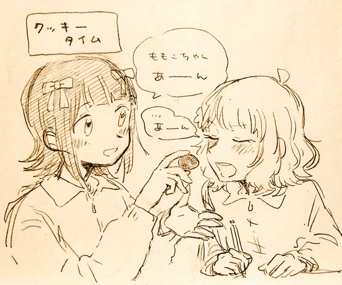 春香さんと桃子ちゃんです🍪 