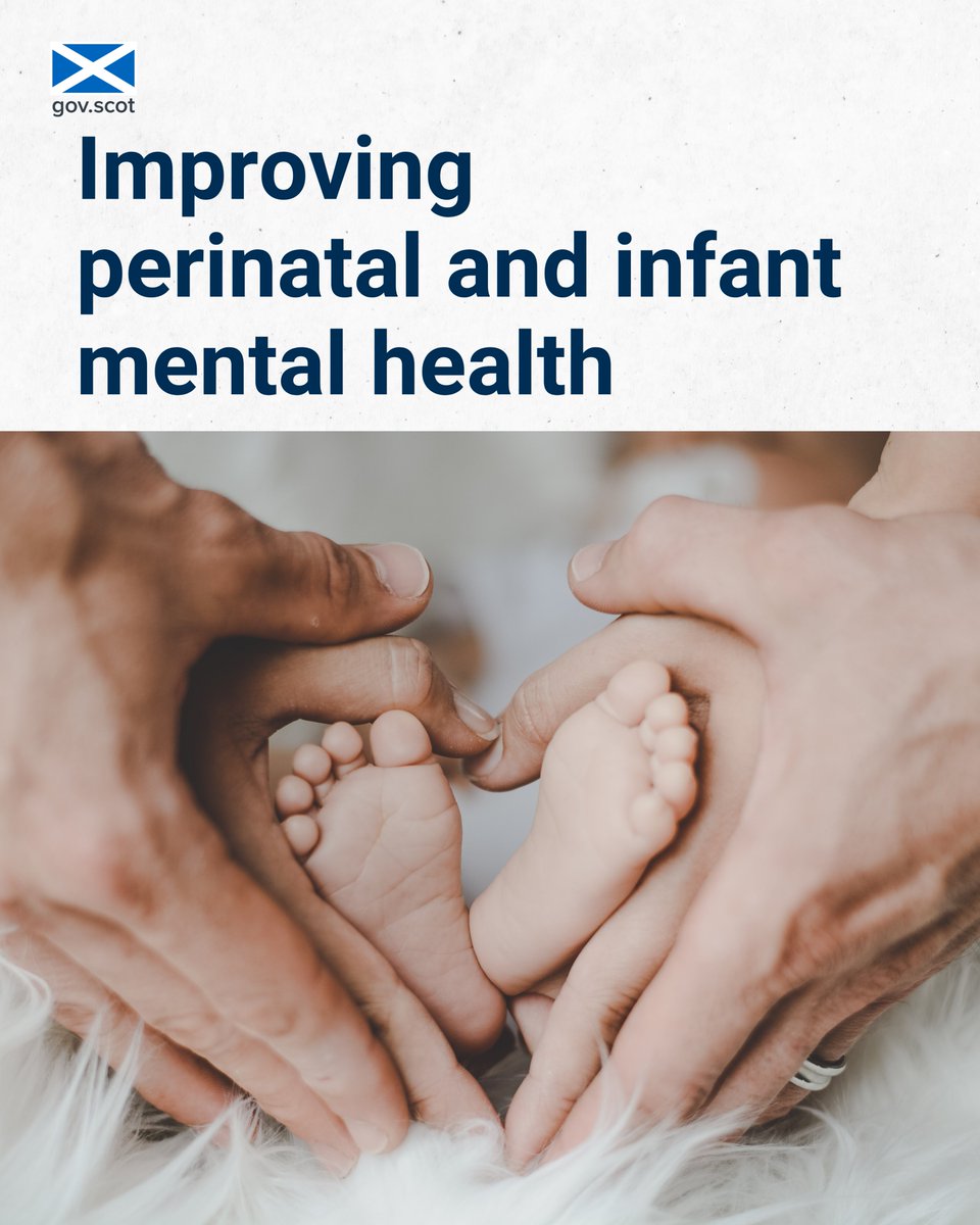 📣@ScotGov is committed to improving the mental health of mothers, fathers, carers & infants throughout pregnancy and during the postnatal period That is why we established the Perinatal & Infant Mental Health Programme Board The Board's final report ➡️ ow.ly/IT6h50QurEk