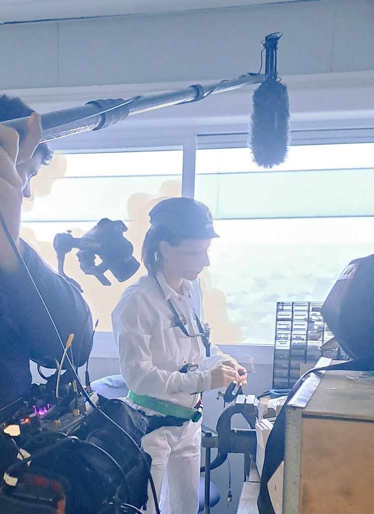 OranoMelox's tweet image. 🎦 Silence on tourne ! Reportage sur le métier de technicienne de #maintenance. A decouvrir en février pendant la semaine des métiers du #nucleaire avec @FranceTravail @Oranogroup  ⚛️♻️