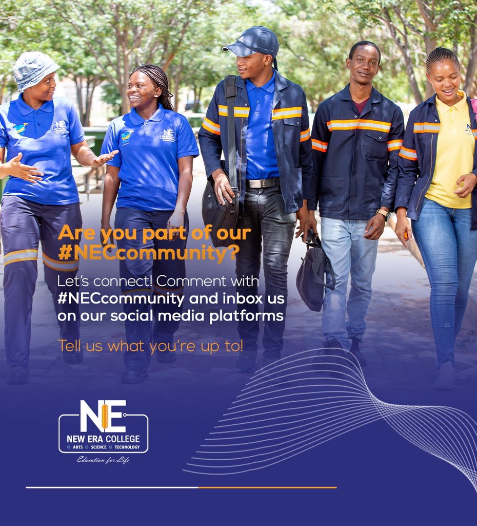 Are you already part of the NEC community, or are you looking to embark on an empowering journey as a new #NEC student? 

Comment with #NECcommunity and let’s connect!

Follow us on our social media platforms and tell us what you’re up to!