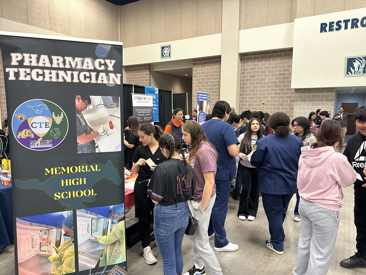 Teaching kids about the benefits of HOSA and all the wonderful health science programs available at <a href="/McAllenISD/">McAllen ISD</a> <a href="/McAllenMemorial/">Memorial High School</a> <a href="/McAllenISDCTE/">McAllen ISD CTE</a> <a href="/Pride_Mustangs/">Pedro Alvarez, Jr.</a>