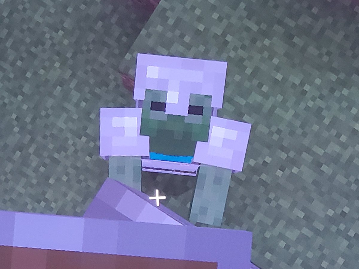 minecraft_coro's tweet image. マイクラ97日目😊
鉄フル装備ゾンビ！
まあまあレアかな？
倒したけどヘルメットは落とさなかった(;^_^A
いつかダイヤフル装備ゾンビ・スケルトンに合いたいな(　・ω・)
#マインクラフト
#マイクラ統合版