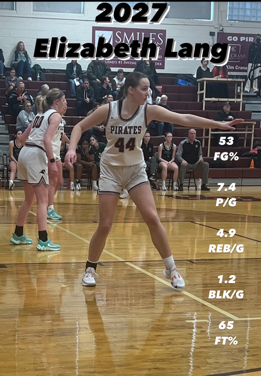 LakesStorm's tweet photo. 2027 @Elizabethjlang1 is a top player at her position, consistently filling up the stat sheet for the Rocky River Pirates. She's truly a special player on the rise! 🏀⭐️ #RockyRiver  #Basketballgirls https://t.co/GryiXc7YPr