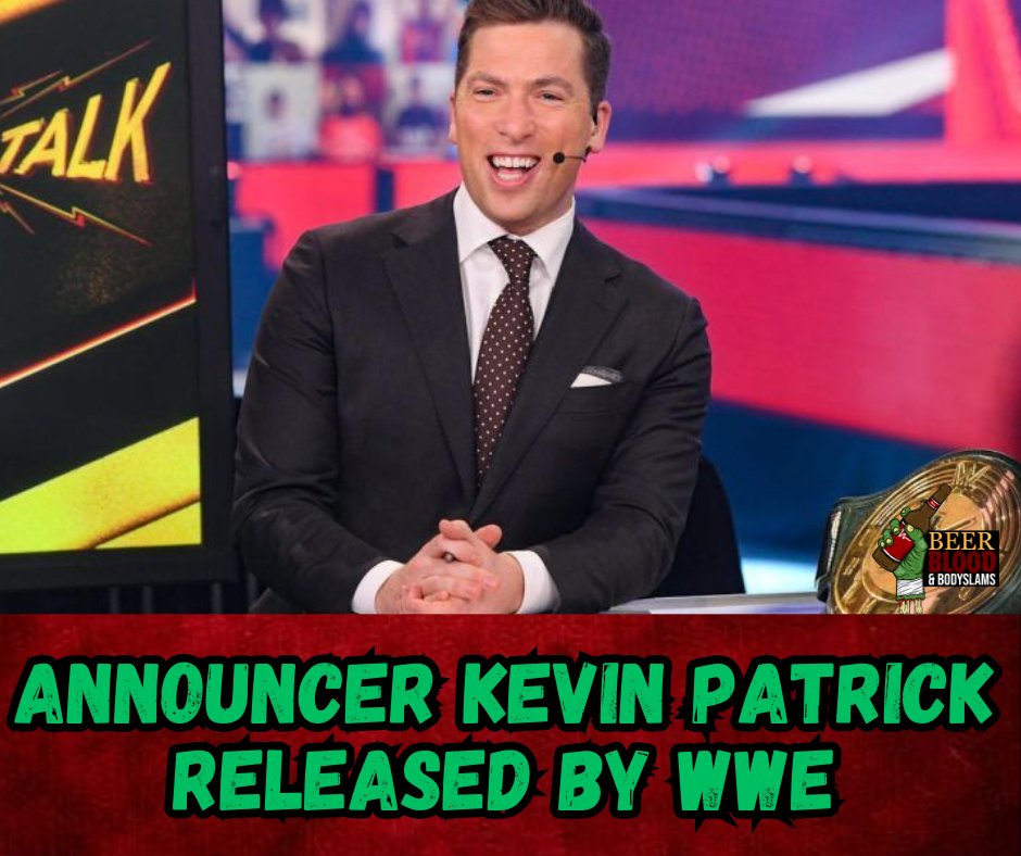 Kevin Patrick has been officially released by the WWE. This comes soon after he was removed from his lead announcer role for SmackDown. #wwe #smackdown #wweraw #prowrestling