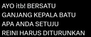 Handrata_Marbun's tweet photo. @itbfess kayanya part ini ada lirik yg salah nder https://t.co/nXrJfE4rw4
