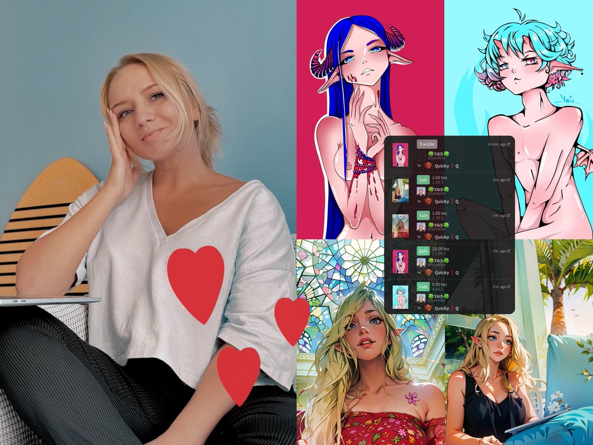 😱SOLDx4😱

<a href="/MyCryptoDairy/">Quicky❓Q</a> 😱😱😱😱
It's you again, I'm just shocked. So many of my works have become part of your collection today. I'm really happy about it 🥹🥹🥹

Thank you so much ❤️‍🔥❤️‍🔥❤️‍🔥