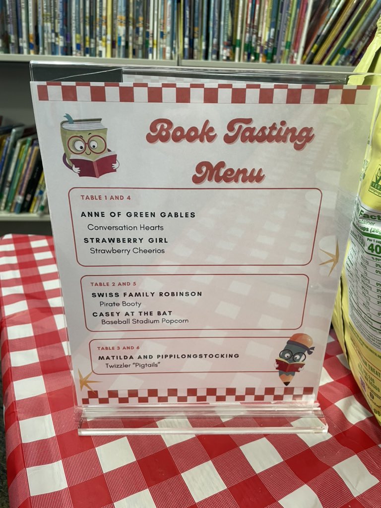 Team Hanson had so much fun at the #BookTasting! Can’t wait to dive into some new books 📚 Thank you for having us! <a href="/CESlovesbooks/">CES Media Center</a>
