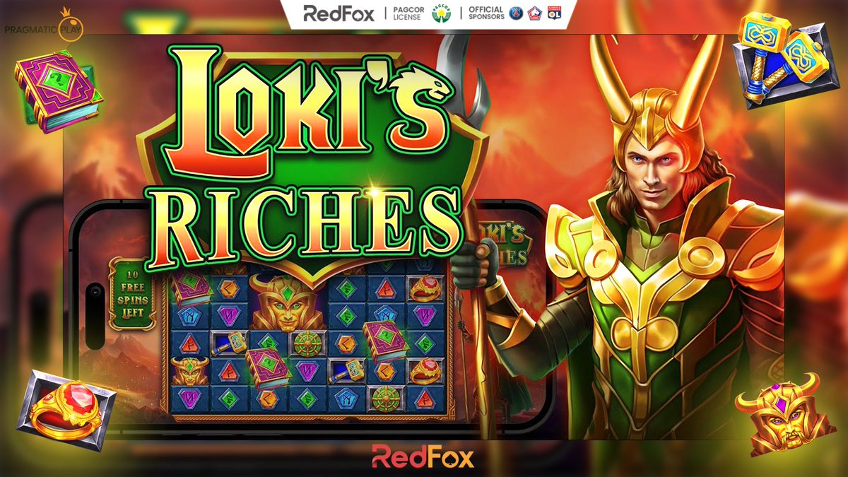 GuncelRedFox's tweet photo. 🧙‍♀️ Pragmatic Play'in en yeni oyunu "Loki's Riches" şimdi #RedFox'ta !

⚡️ Altın boynuzlu miğfere ve yanan ��imşeklere hazır ol ve RedFox ile kazan! https://t.co/0GAYqDm7eO