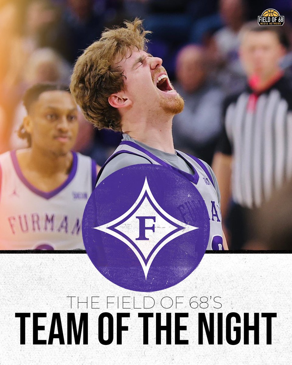 𝐏𝐥𝐚𝐲𝐞𝐫 𝐨𝐟 𝐭𝐡𝐞 𝐍𝐢𝐠𝐡𝐭:
<a href="/NUMensBball/">Northwestern Basketball</a>’s Boo Buie scored 29 points vs. No. 10 Illinois 

𝐓𝐞𝐚𝐦 𝐨𝐟 𝐭𝐡𝐞 𝐍𝐢𝐠𝐡𝐭:
<a href="/FurmanMBB/">Furman Basketball</a> snaps Samford’s 17 game winning streak