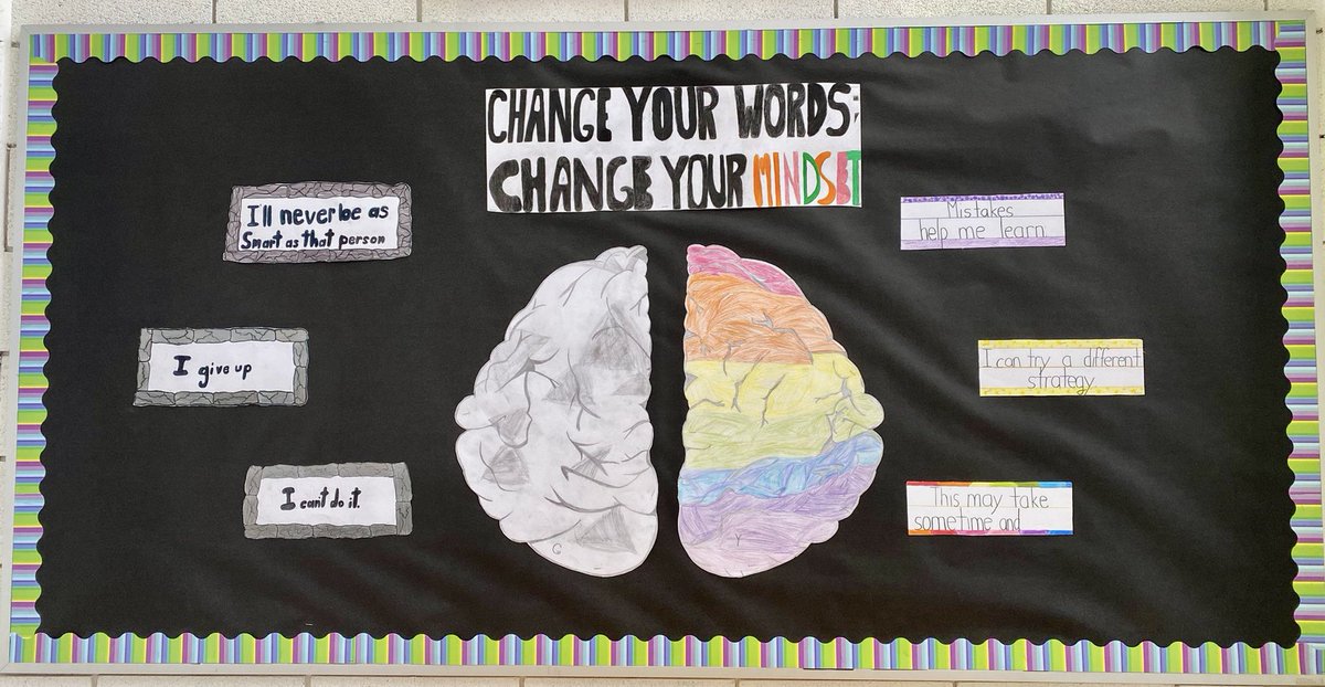 MissMartellacci's tweet photo. One of our SIEP initiatives this year at SJF is to promote a growth mindset when  it comes to mathematics. A big shout-out to all of the students who worked hard to create this display to help us reach this goal! #StJaneFrances @TCDSB @idalipreti @MICHAELaCACCAMO @campbes03 https://t.co/jLf4zjYLlQ