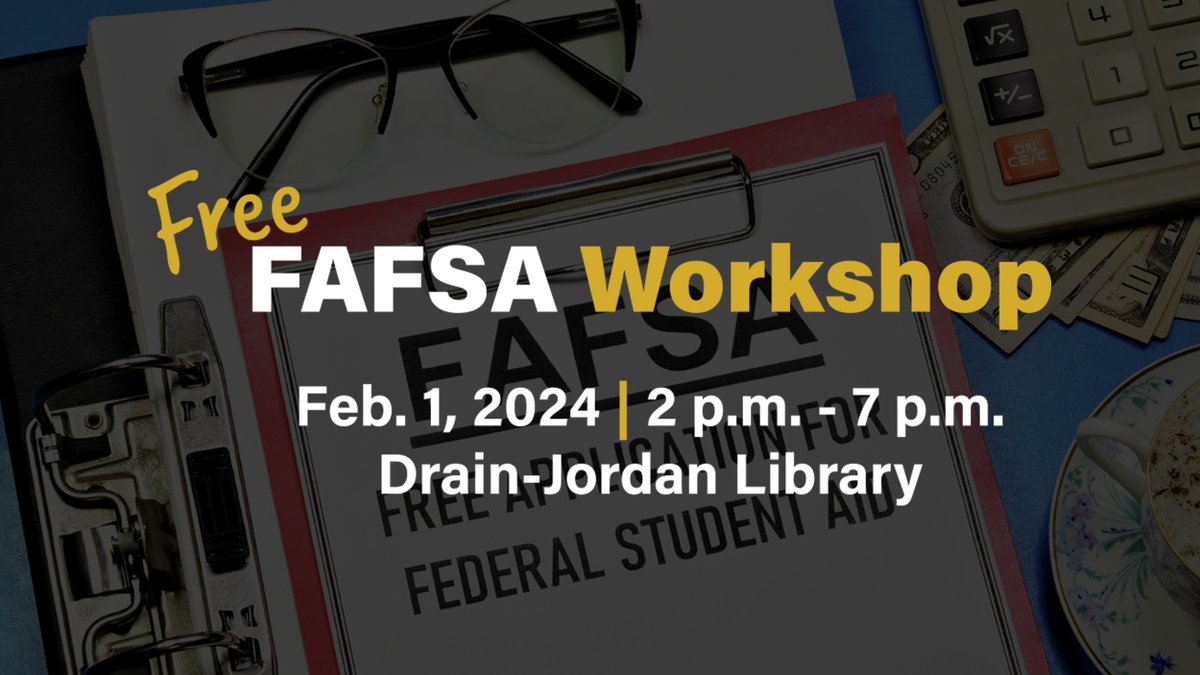 WVStateU's tweet photo. West Virginia State University (WVSU) will be hosting a free workshop on Thursday, Feb. 1, for students and families on filing the Free Application for Federal Student Aid (FAFSA). Read more here ➡ https://t.co/fZAGaMNxGl https://t.co/IR672XGF25