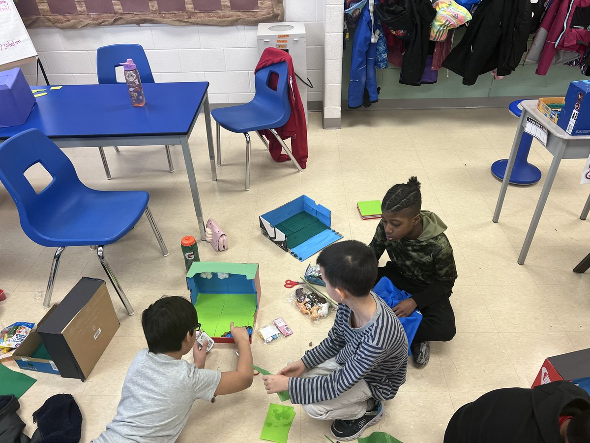 🚨🚨Our Communities in Canada dioramas are underway!! Making final touches to showcase their work 🚨🚨 <a href="/StAlphonsaDP/">St. Alphonsa Catholic Elementary School</a> #FirstNations #EarlySettlers