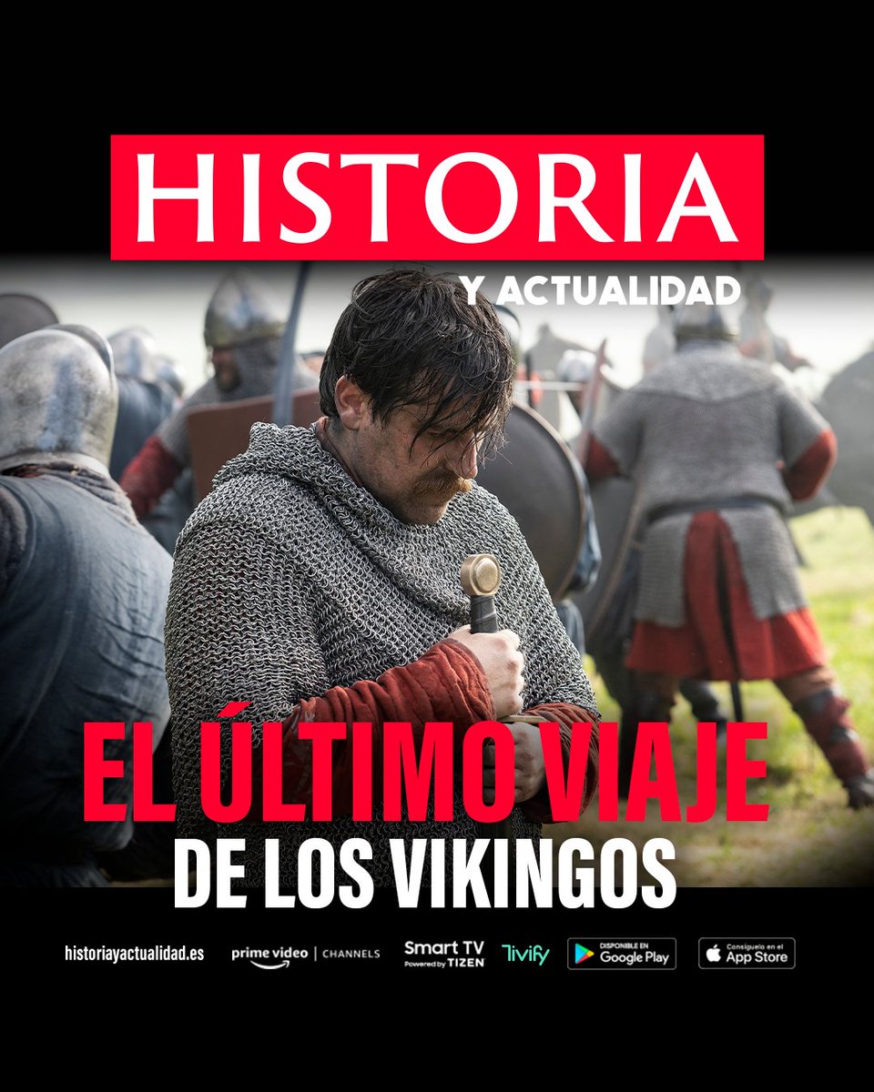 ¿Por qué los vikingos decidieron abandonar Dinamarca y viajar a través de Europa? Te cuento los detalles en 'El último viaje de los vikingos' 🔴
